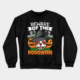 Fur-tastic Halloween Hound Dog Witch Costume Crewneck Sweatshirt